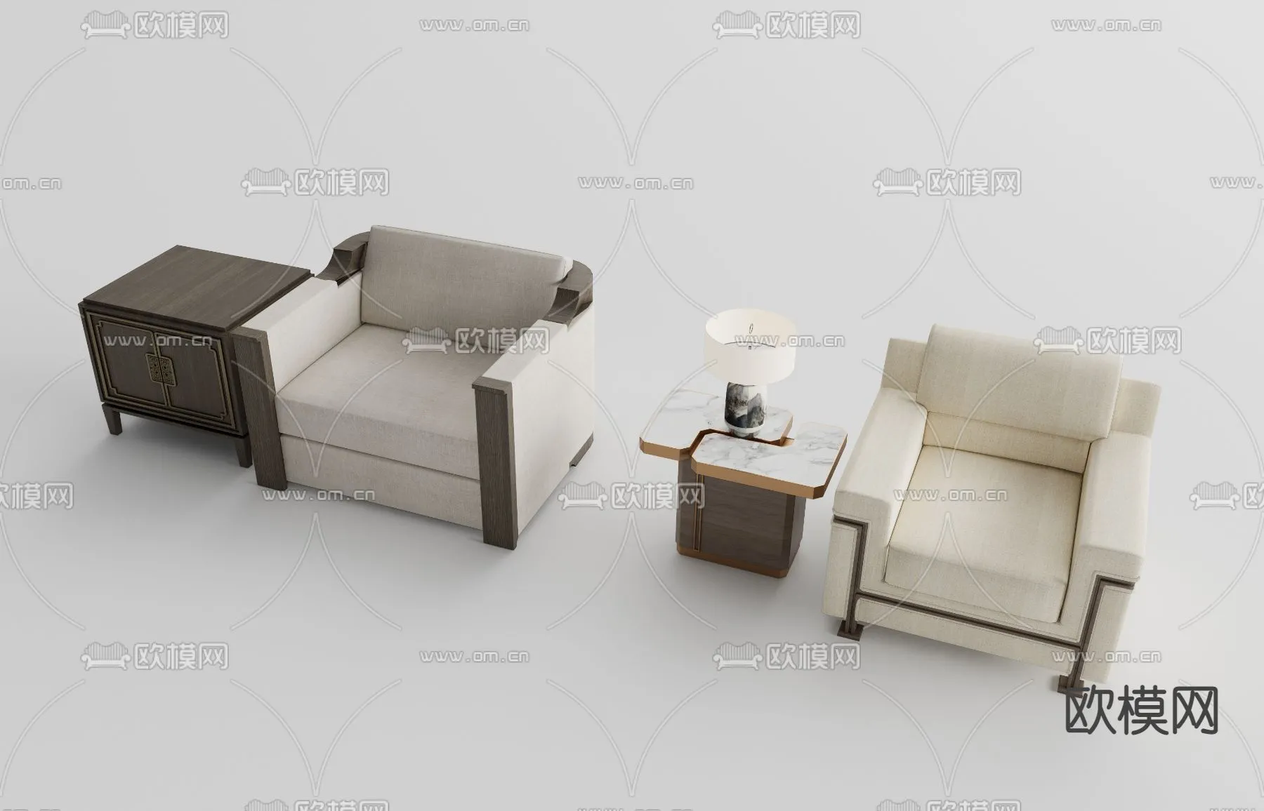 FURNITURE – OFFICE – VRAY / CORONA – 3D MODEL – 075