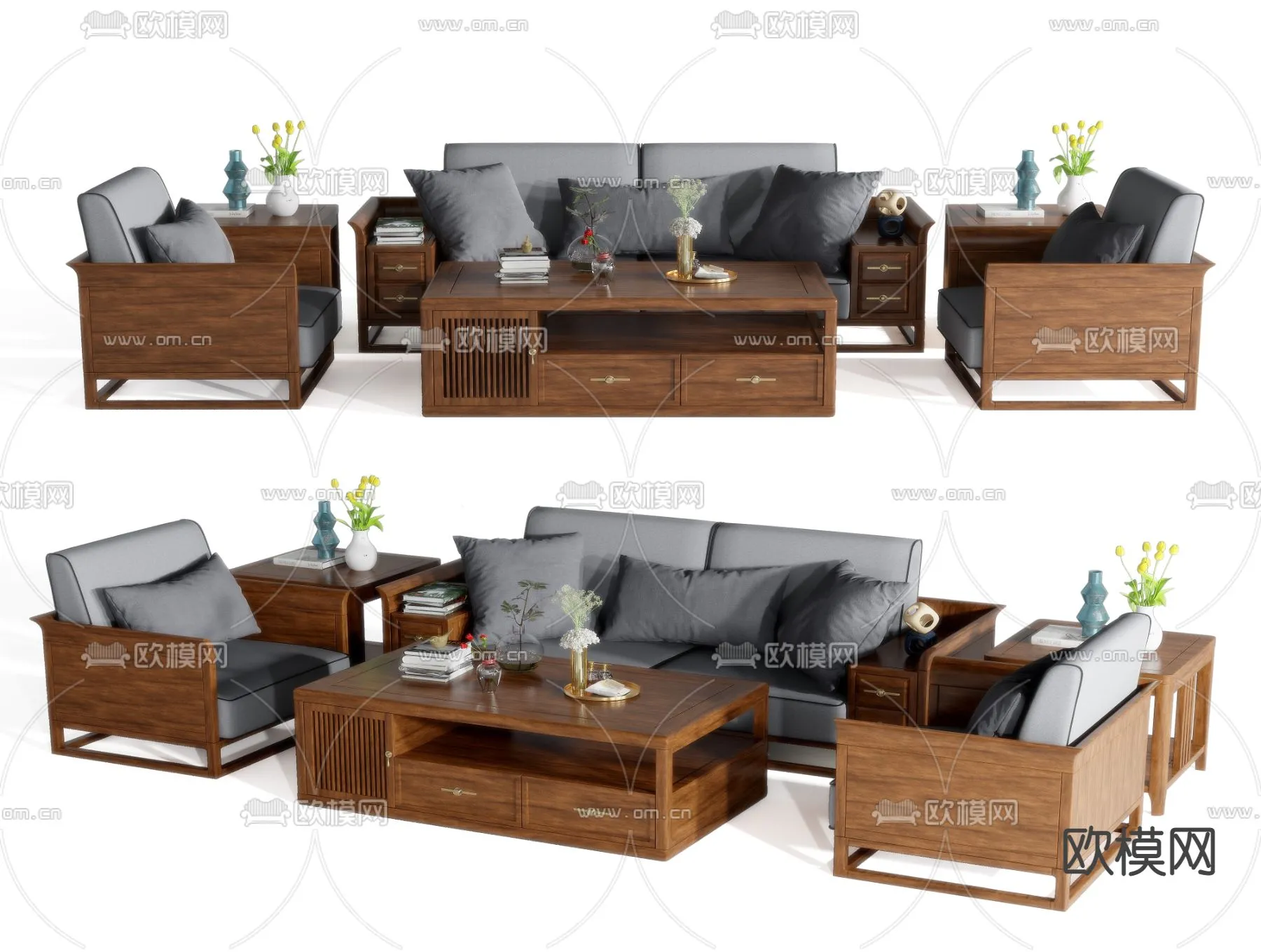 FURNITURE – OFFICE – VRAY / CORONA – 3D MODEL – 080