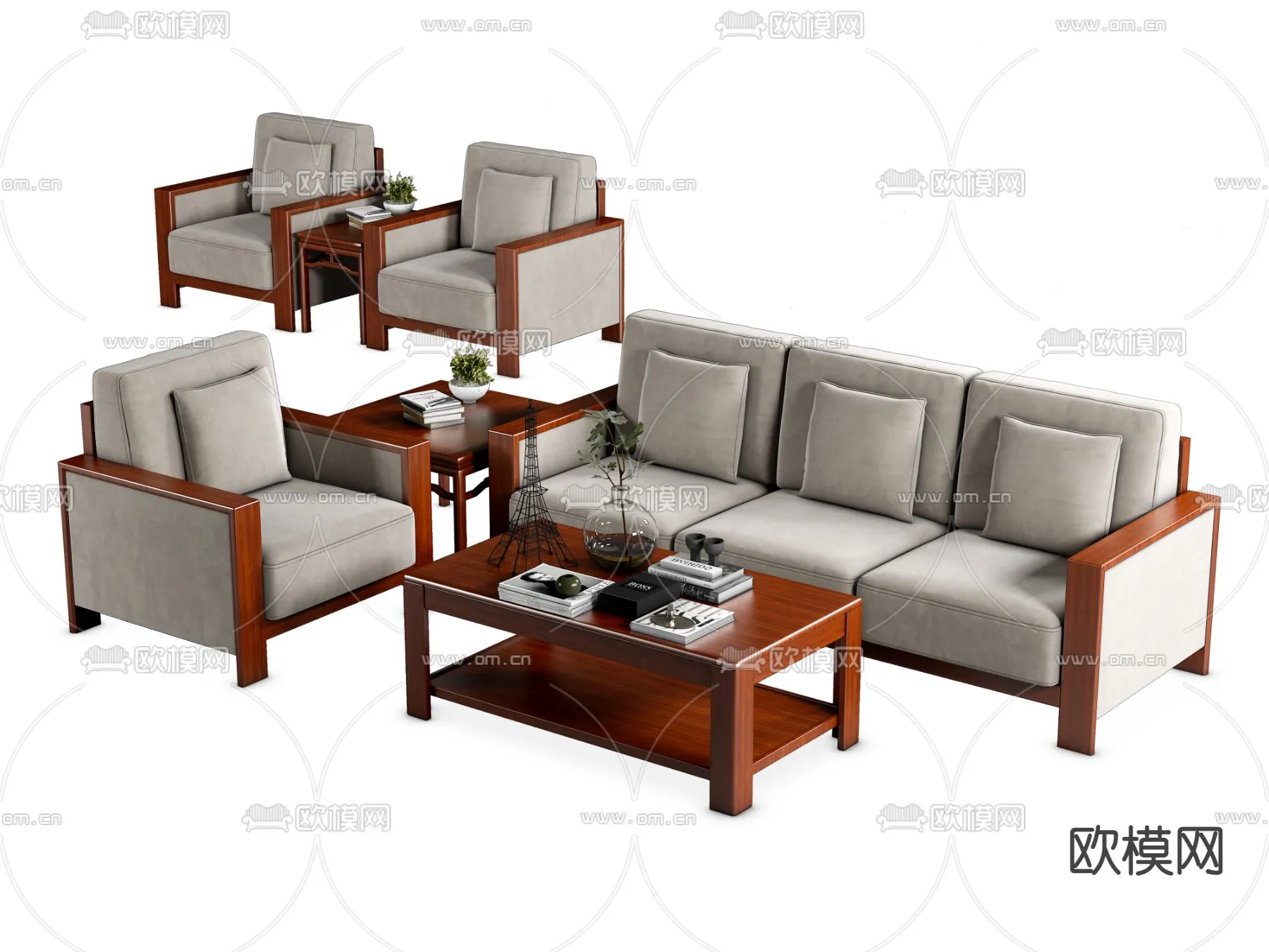 FURNITURE – OFFICE – VRAY / CORONA – 3D MODEL – 086
