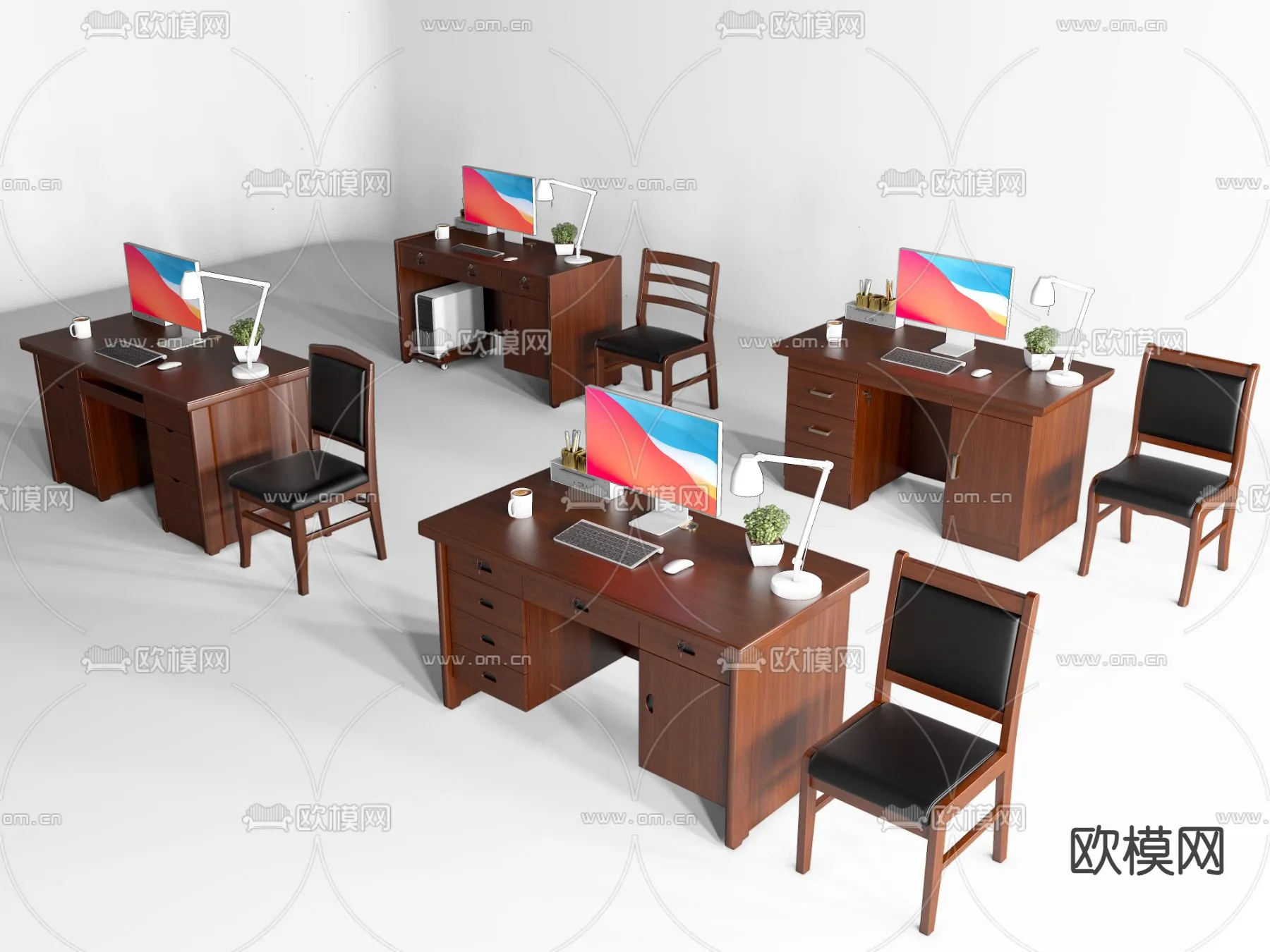 FURNITURE – OFFICE – VRAY / CORONA – 3D MODEL – 118