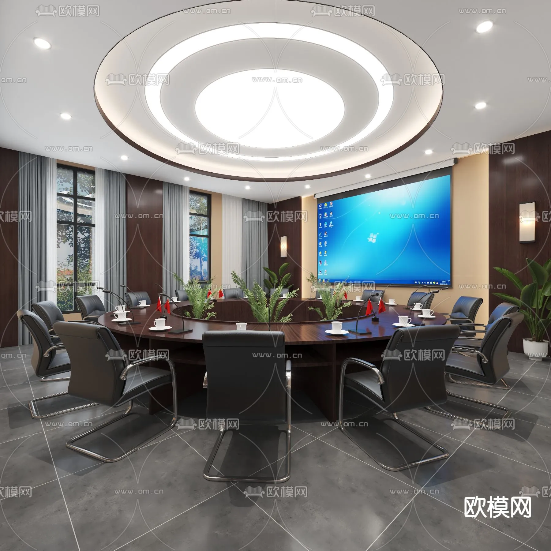 FURNITURE – OFFICE – VRAY / CORONA – 3D MODEL – 131