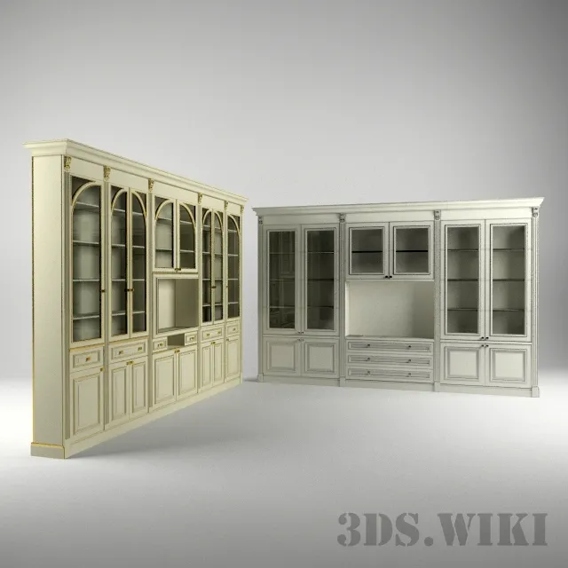 furniture – Old Classic Cabinets 3D Model furniture – Old Classic Cabinets 3D Model