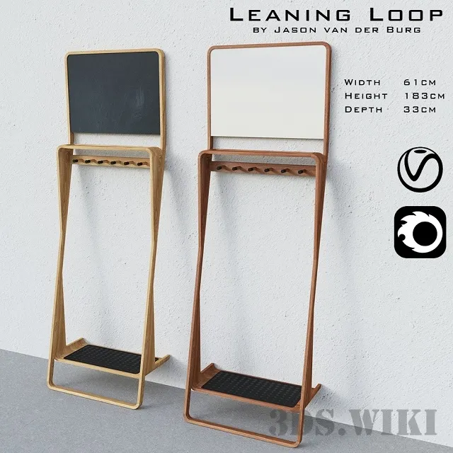 furniture – Original hanger by Jason van der Burg 3D Model furniture – Original hanger by Jason van der Burg 3D Model