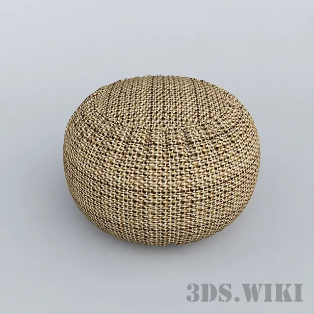furniture – Ottoman pillow 3D Model furniture – Ottoman pillow 3D Model
