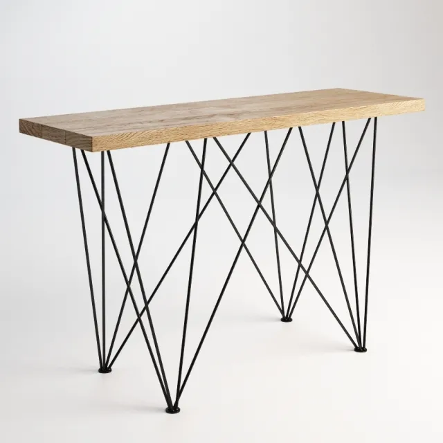 furniture – PAIGE CONSOLE TABLE 3D Model furniture – PAIGE CONSOLE TABLE 3D Model
