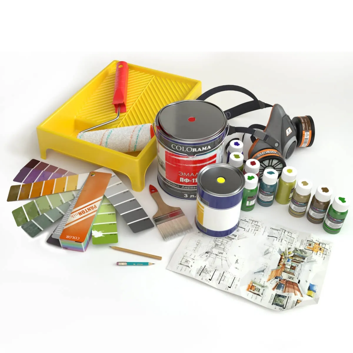 furniture – Paint 3D Model