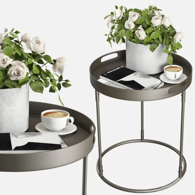 furniture – Palmer tray table 02 3D Model