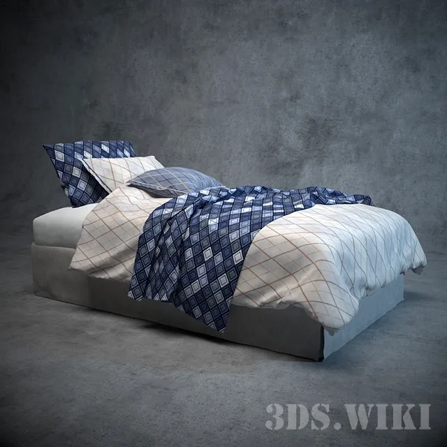 furniture – Pastels set 3D Model