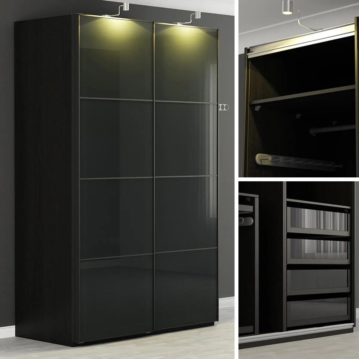furniture – PAX Wardrobe IKEA 3D Model