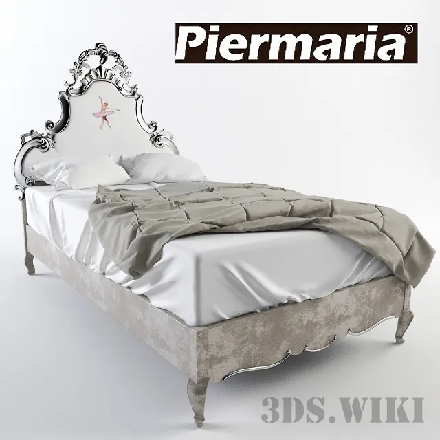 furniture – PIERMARIA BED YOUNG PM.BD.YO.15 3D Model
