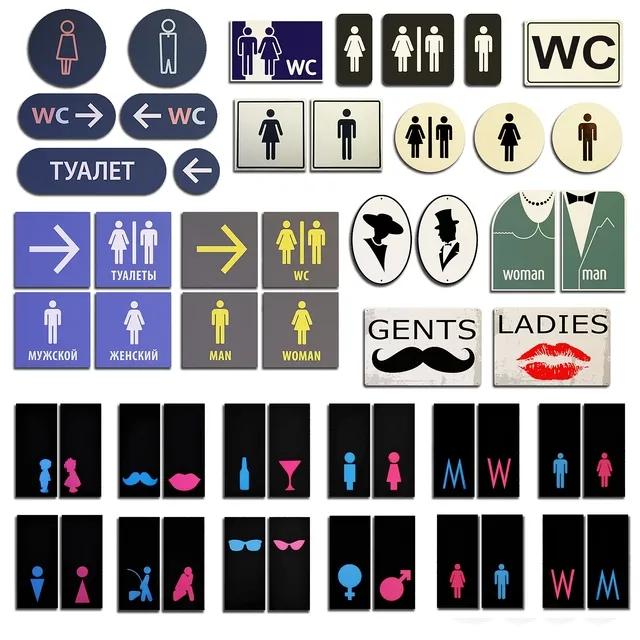 furniture – Plates for bathrooms 3D Model