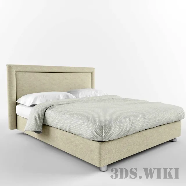 furniture – Pochette Pure bed 3D Model