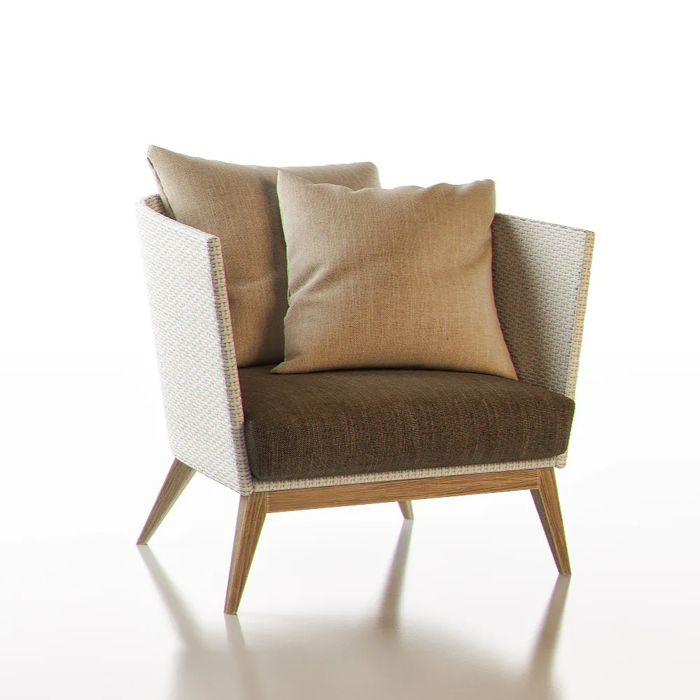 furniture – Point Arc Outdoor armchair 1 3D Model