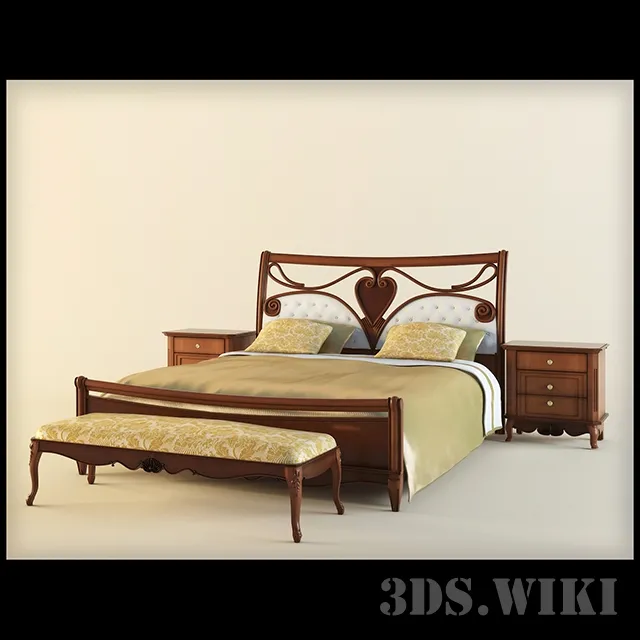 furniture – Pointex bed ELEONORA 3D Model