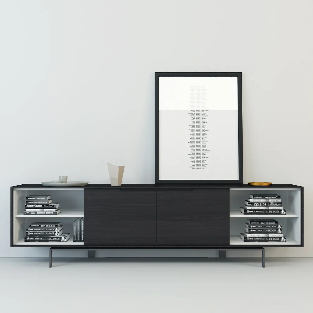 furniture – Poliform AXIA sideboard 04 3D Model furniture – Poliform AXIA sideboard 04 3D Model