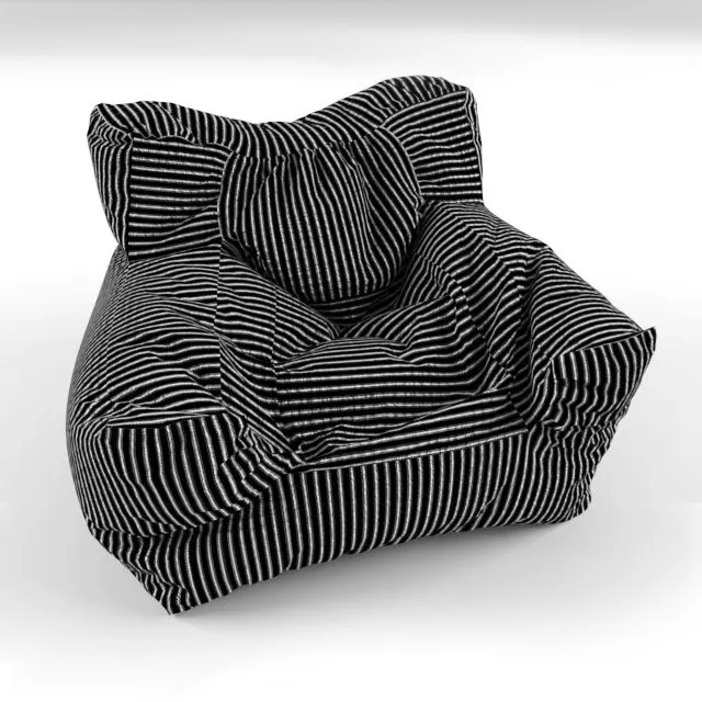 furniture – Poof chair 6 3D Model furniture – Poof chair 6 3D Model