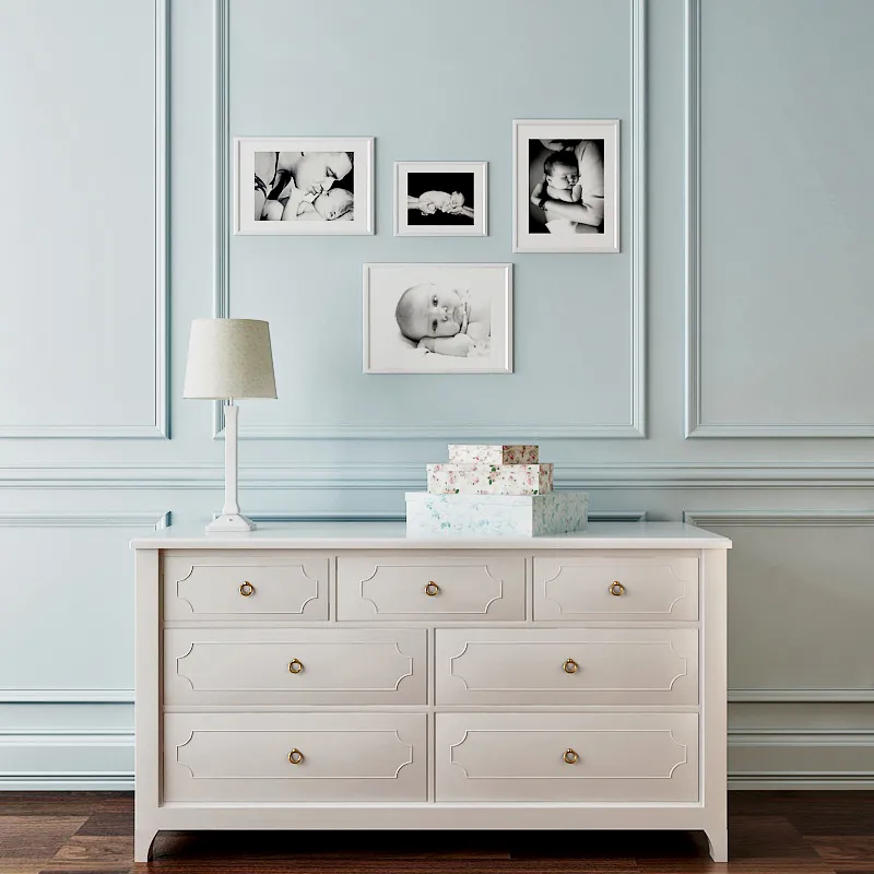 furniture – Pottery Barn chest of drawer 5 3D Model furniture – Pottery Barn chest of drawer 5 3D Model