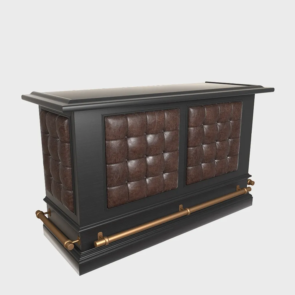 furniture – Pottery Barn – Chesterfield Bar 3D Model