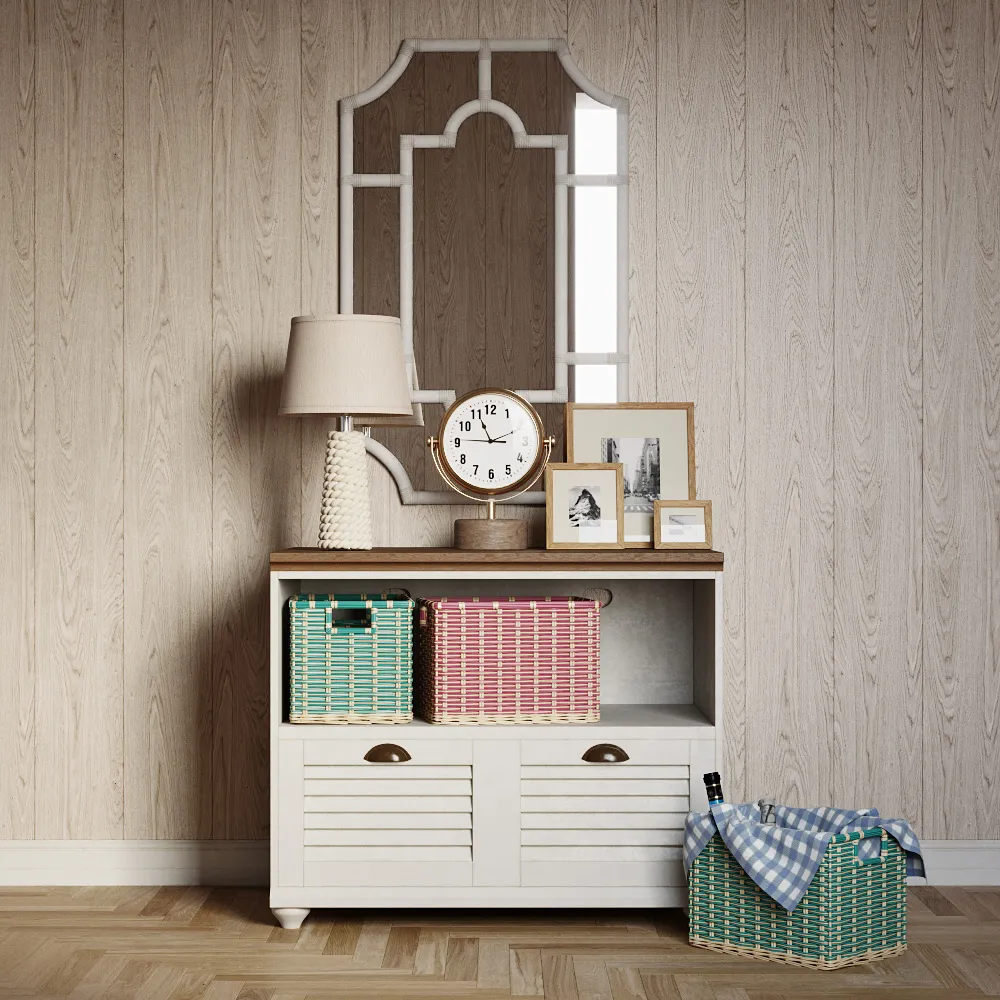 furniture – Pottery Barn interior set 1 3D Model