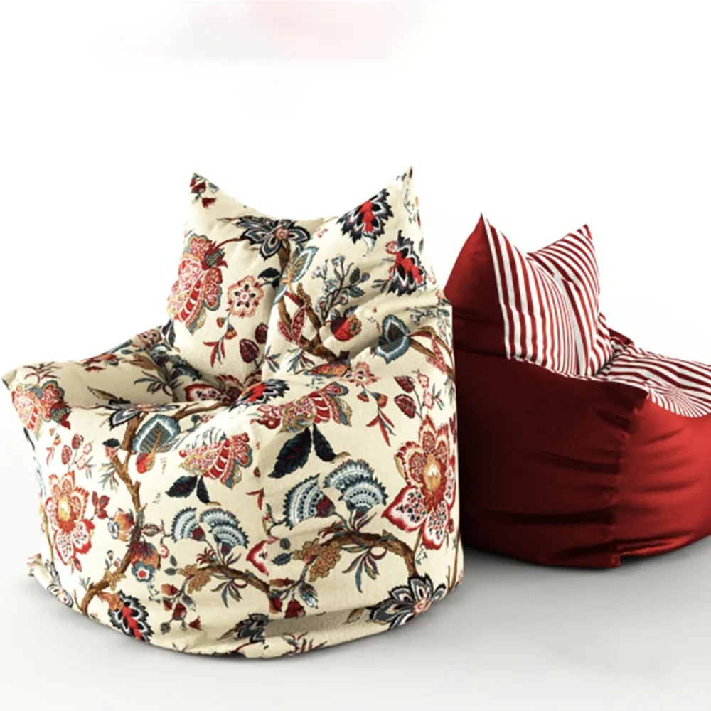 furniture – Pouf armchair with a beautiful design 3D Model