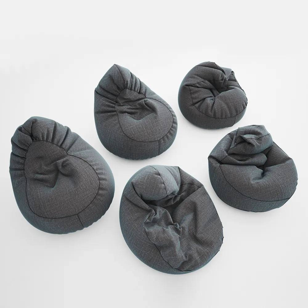 furniture – Poufs collection 02 3D Model furniture – Poufs collection 02 3D Model