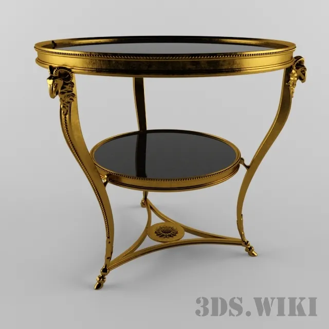 furniture – Provasi table D70x69h 3D Model