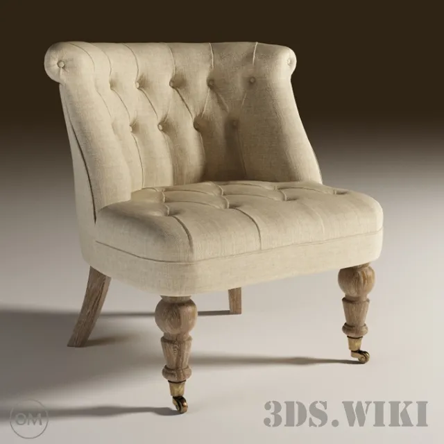 furniture – PUFF CHAIR 7841-0007 3D Model