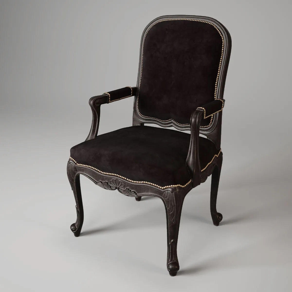 furniture – Ralph Lauren armchair 08 3D Model