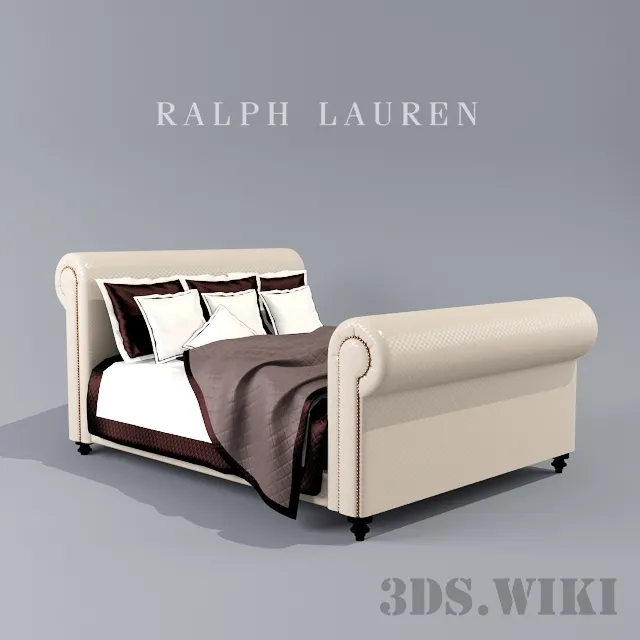 furniture – Ralph Lauren bed 3D Model