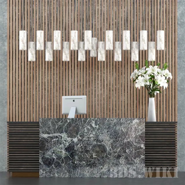 furniture – Reception 3D Model