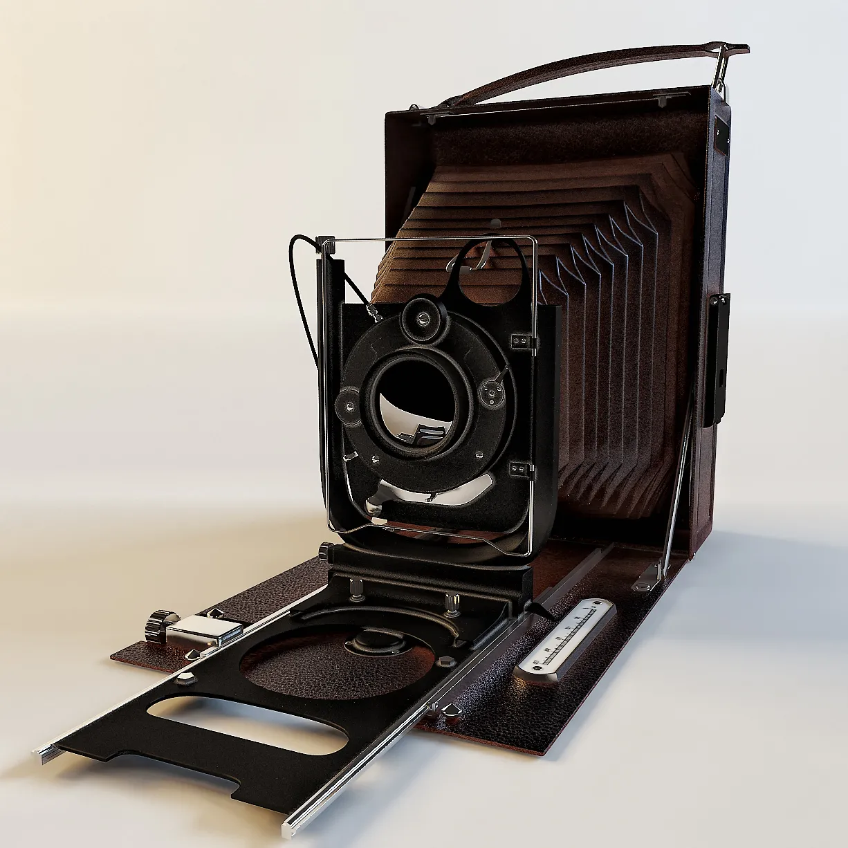 furniture – Retro photo camera 02 3D Model