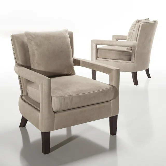 furniture – Richmond Armchair Candice 3D Model furniture – Richmond Armchair Candice 3D Model