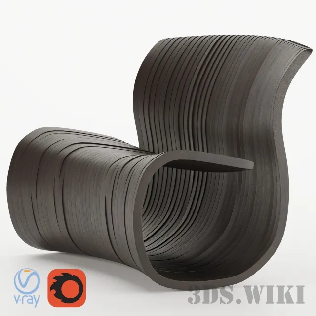 furniture – Riddle WOOD Pietro Estrada 3D Model