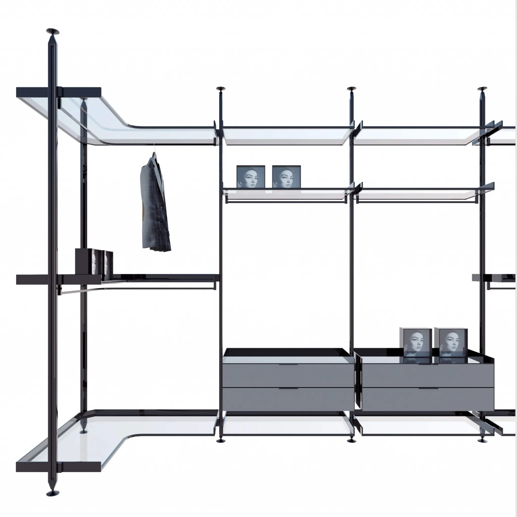 furniture – Rimadesio Renit System 3D Model