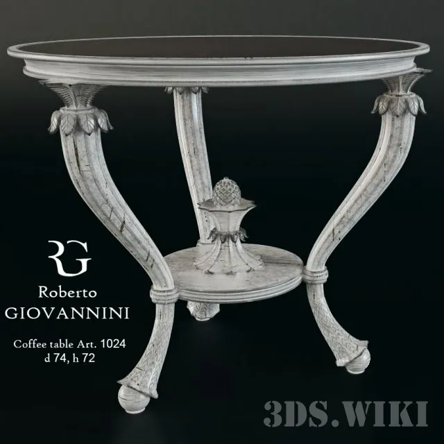 furniture – Roberto Giovannini Art 1024 coffee table 3D Model