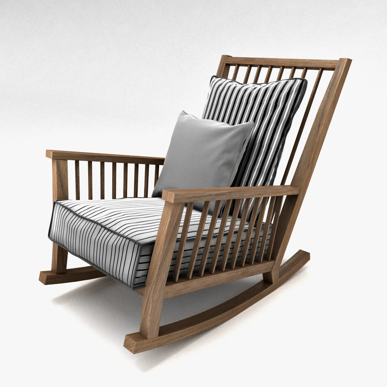furniture – Rocking armchair 01 3D Model