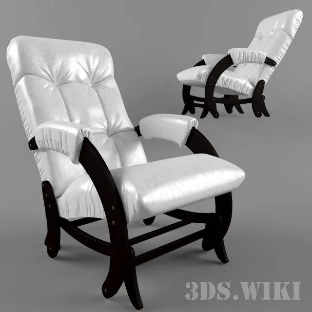 furniture – Rocking-chair Glaider Comfort Model 68 3D Model