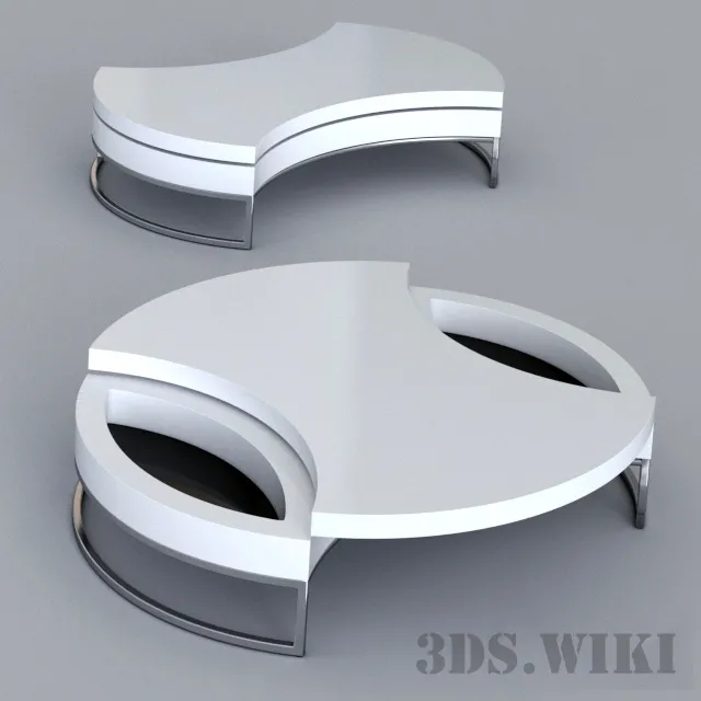 furniture – Rotating coffee table 3D Model furniture – Rotating coffee table 3D Model