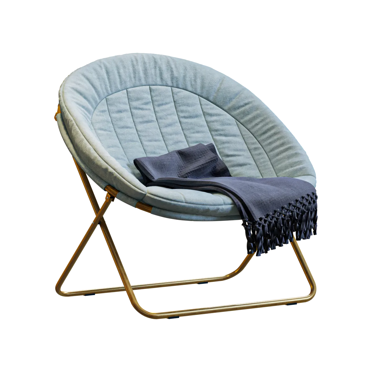 furniture – Round armchair 3D Model