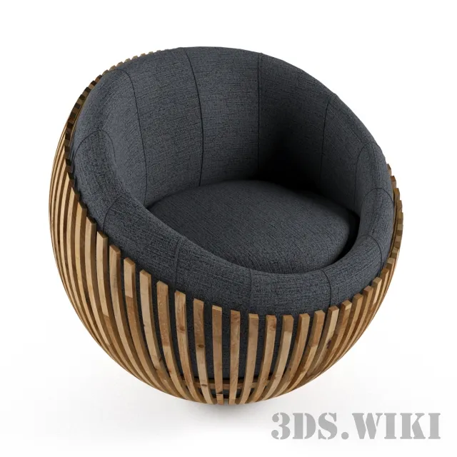 furniture – ROUND CHAIR 3D Model