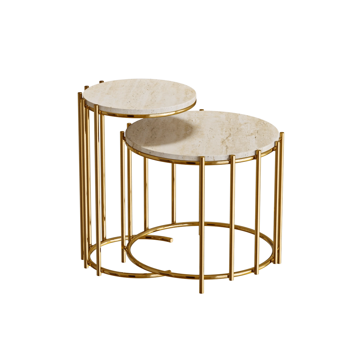 furniture – Round table Messina Nesting 3D Model