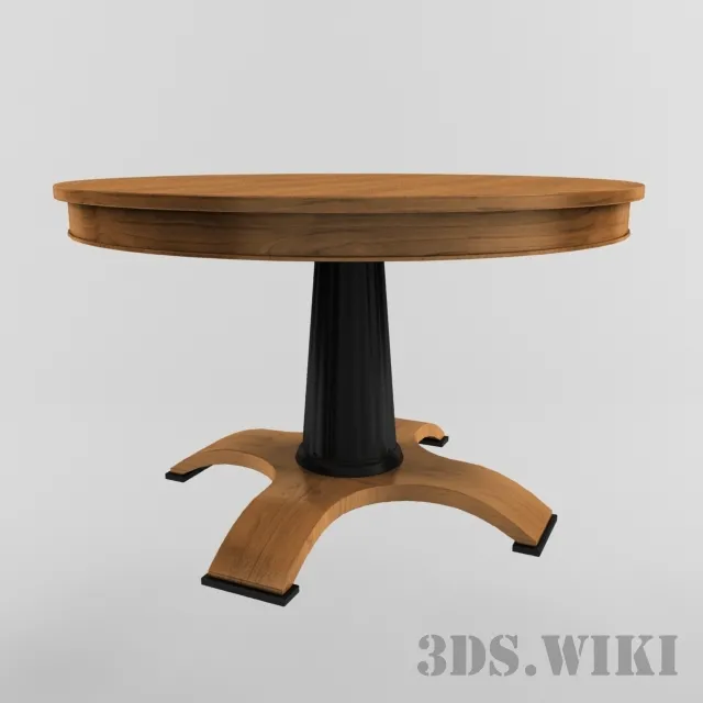 furniture – Round Table Selva 3D Model