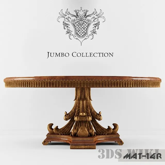 furniture – Roundtable CAN-14r Jumbo 3D Model