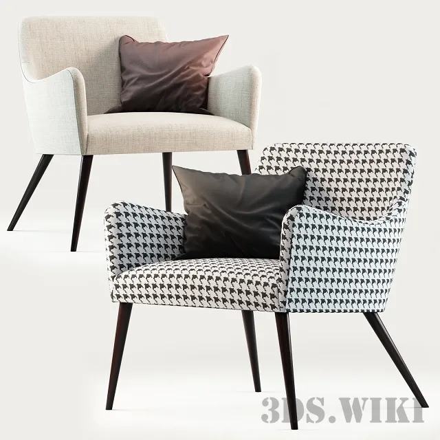 furniture – Roxy armchair – Comax Australia 3D Model
