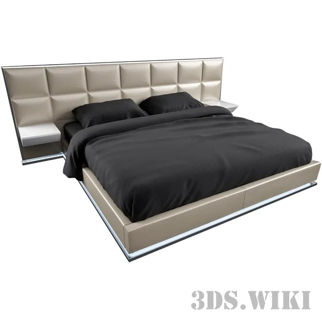 furniture – RUGIANO GEMMA bed 3D Model furniture – RUGIANO GEMMA bed 3D Model