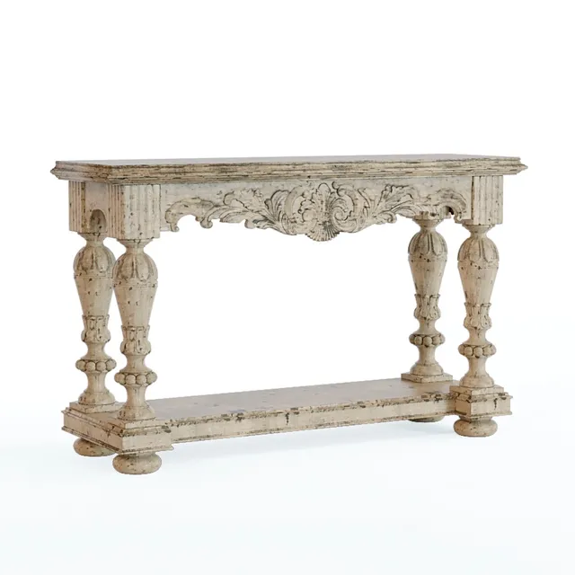 furniture – Sanctuary Console Table 3D Model