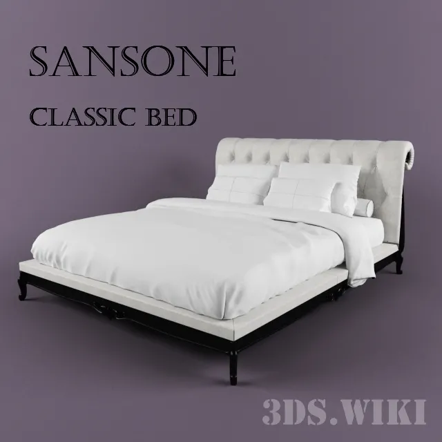 furniture – Sansone Classic Beds 3D Model furniture – Sansone Classic Beds 3D Model