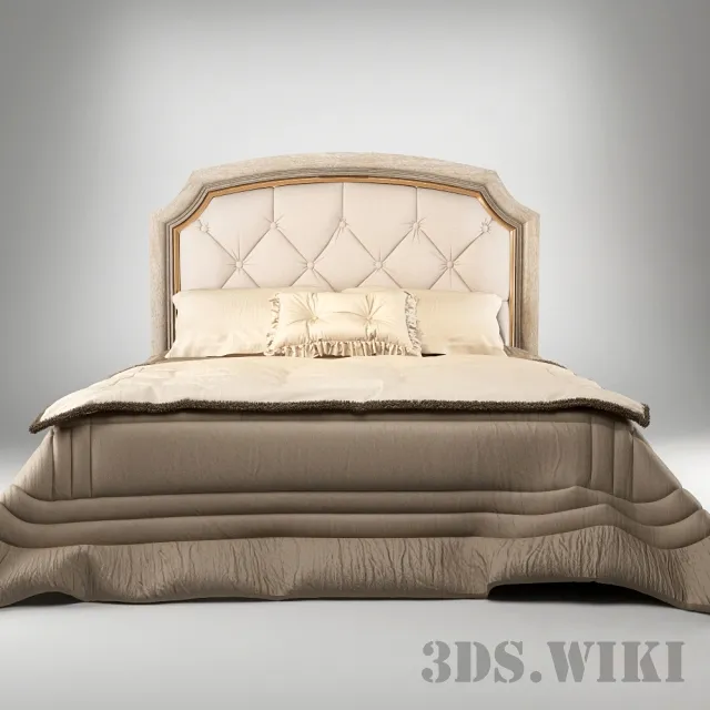 furniture – Savio Firmino bed 1957 3D Model furniture – Savio Firmino bed 1957 3D Model