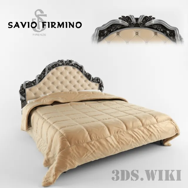 furniture – Savio Firmino Firenze bed 3D Model