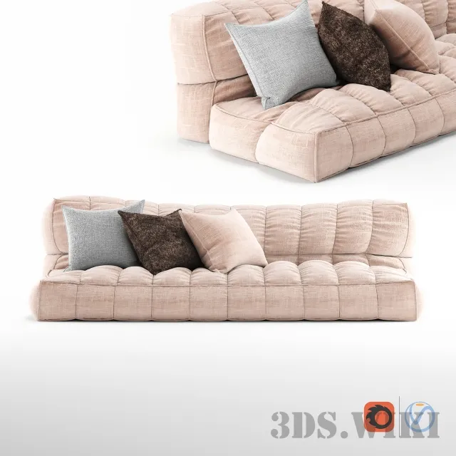 furniture – Seat Pillow Set 3D Model